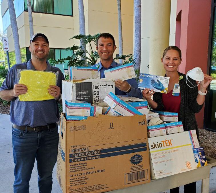 Estero High School donates to Lee Health
