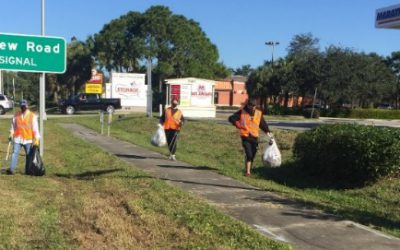 600 lbs. of Rubbish Collected on Hwy 41 in Estero