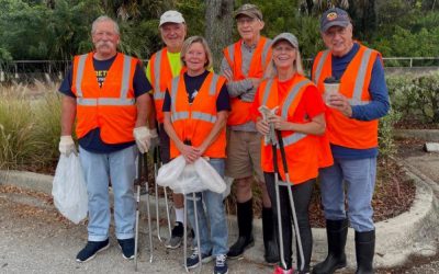 Estero’s Hwy 41 Is Much Cleaner This Weekend! More Than 740 Pounds of Rubbish Removed!