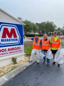 Adopt a Highway volunteers April 2022