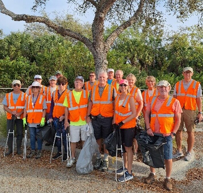 Feb. 2024 Adopt a Highway: Volunteers Continue to Keep Estero Looking Beautiful