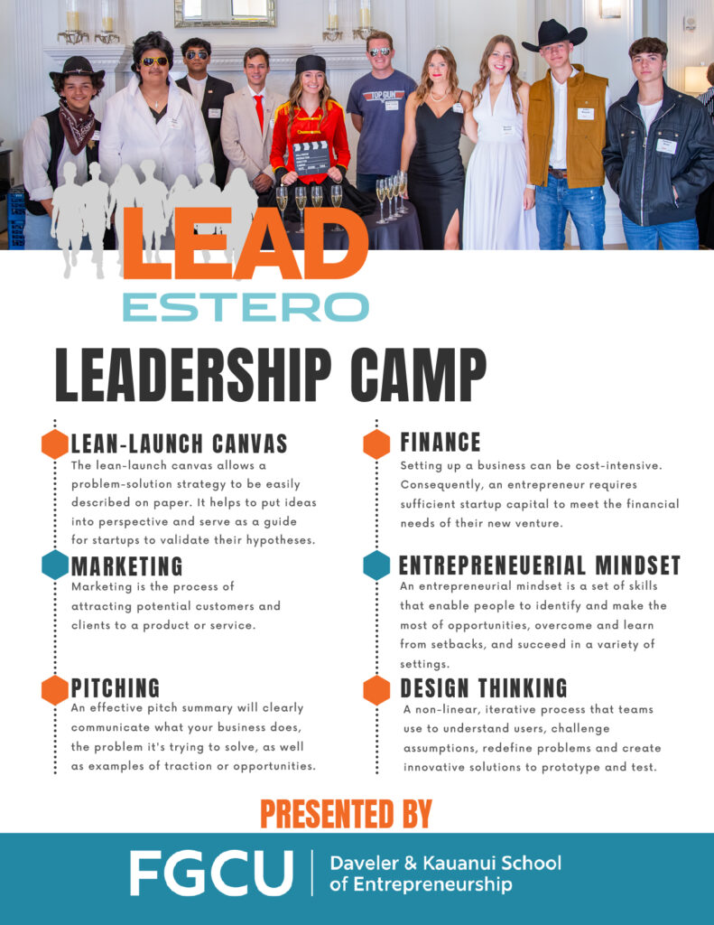 2024 LEAD ESTERO FGCU CAMP flyer updated _Page_1 Leadership Camp