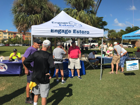 Engage Estero at the Veterans Day Celebration