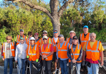 Ensuring Estero  Looks Its Best for the Holidays!