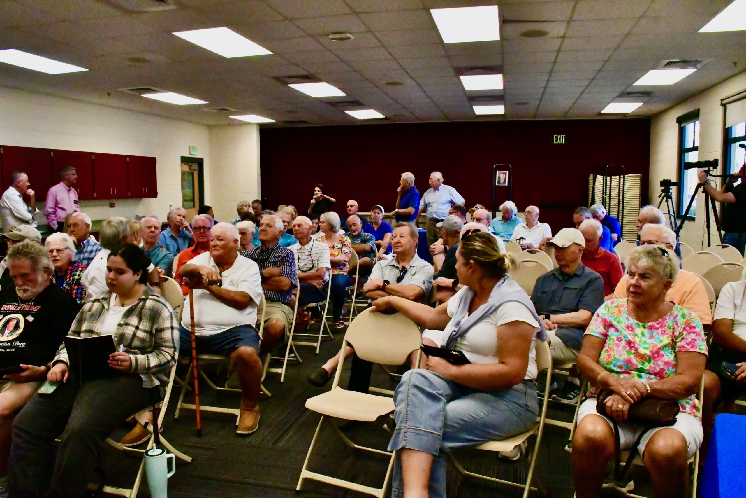Capacity crowd attended