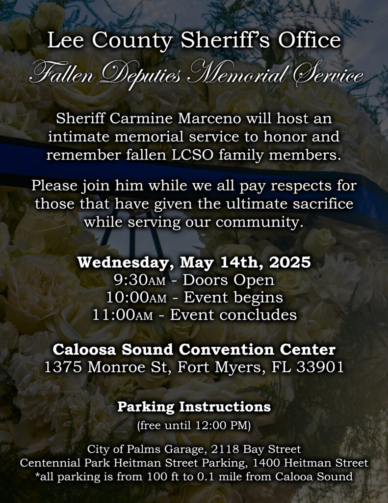 Fallen Deputies service