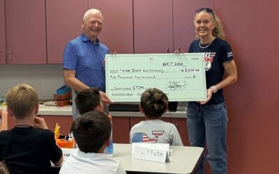 Engage Estero Donates $2,500 to Three Oaks Elementary School to Support STEM Initiative.