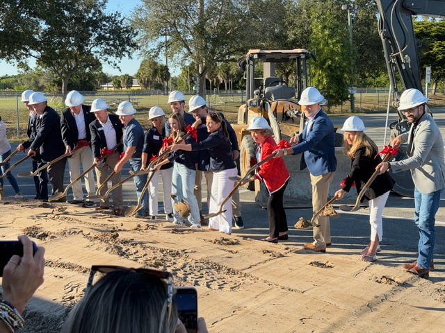 Groundbreaking of the Village Entertainment Campus