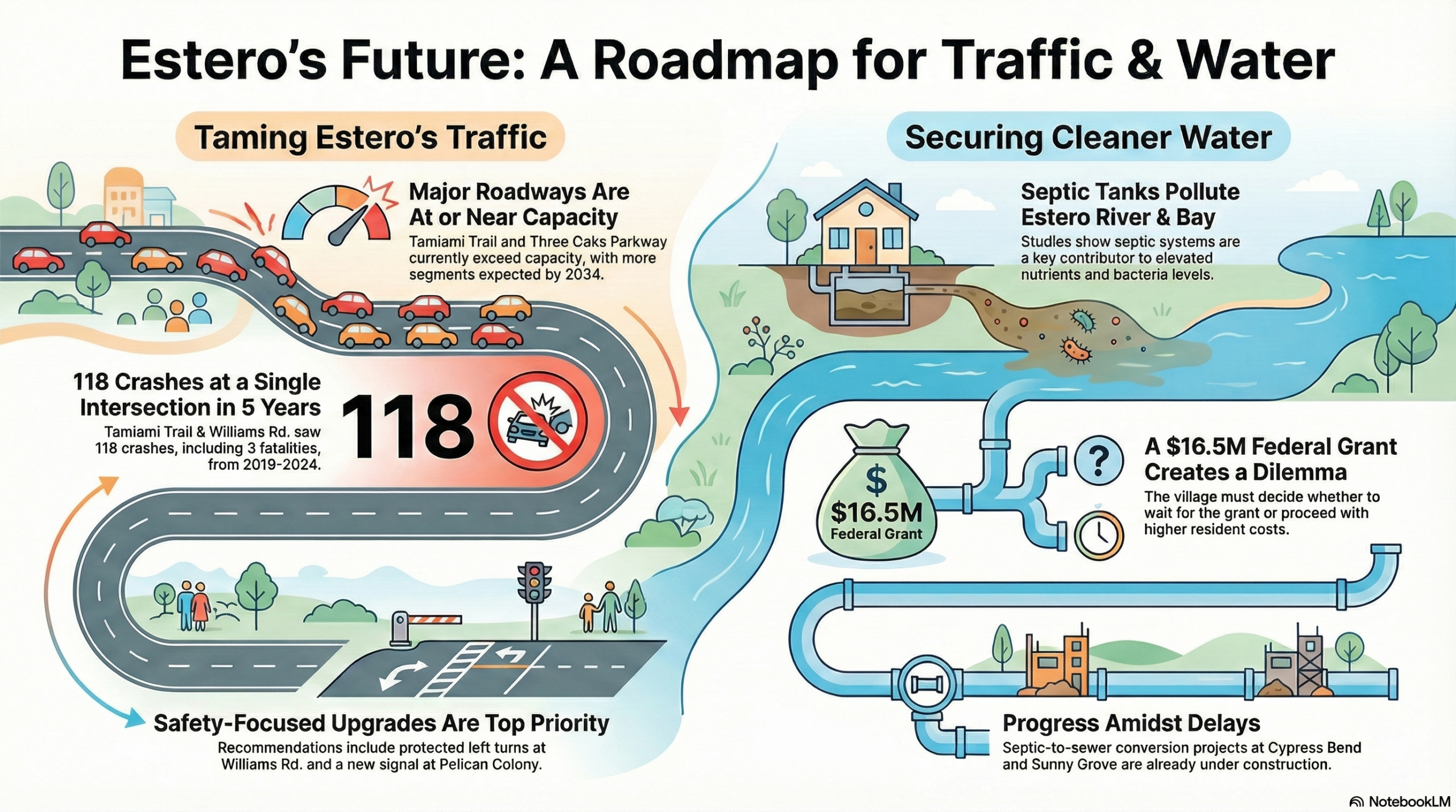 Infographic summary of December 11 meeting topics