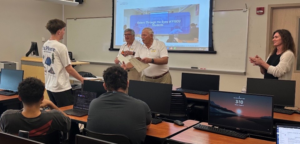 FGCU 2025 student essay recognition