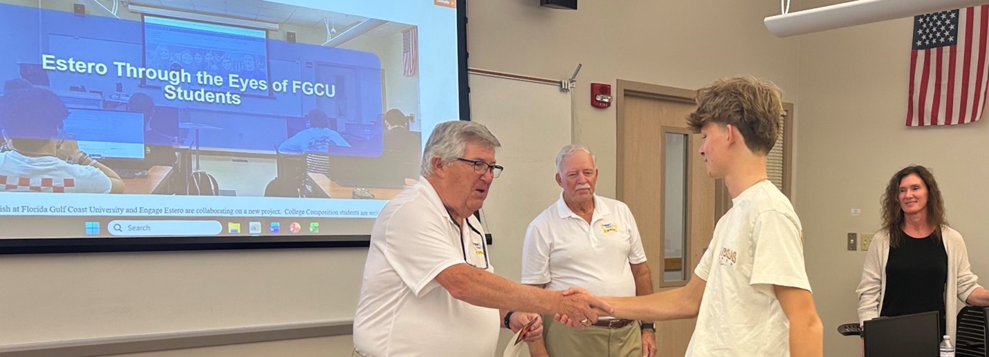 FGCU 2025 student essay recognition