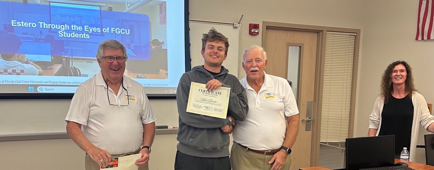 FGCU 2025 student essay recognition