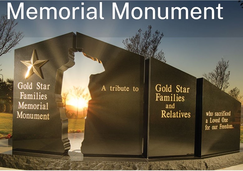 Gold Star Families Monument within the Estero Veterans Recognition Area
