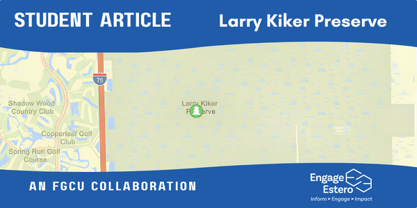 Thumbnail: Larry Kiker Preserve article