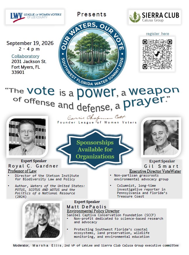Our waters our vote