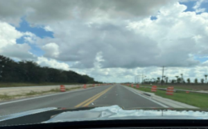 Kingston from the road