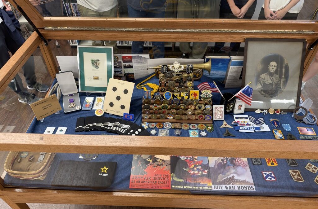 Honoring Local Heroes: Estero High School JROTC and Engage Estero Unveil October Veterans Display