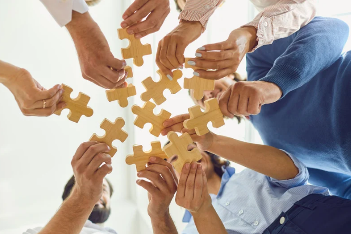 community working together